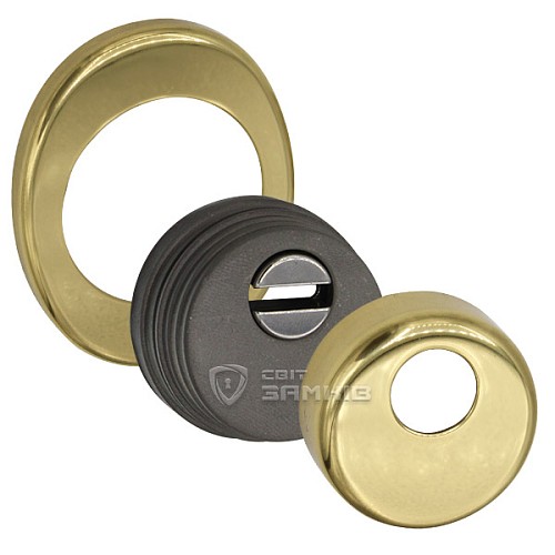 Протектор AZZI FAUSTO F23 Antitubo Widia 33 мм 85х70 полірована латунь - Фото №2