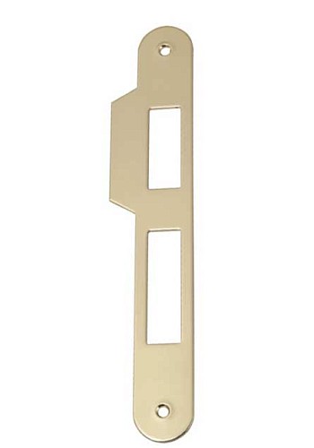 Ответная планка AGB Centro с отбойником латунь - Фото №1