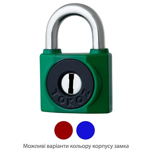 Замок навесной TOKOZ 800/40 (2 ключа) - Фото №1