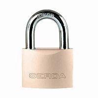 Навесной замок GERDA KSWS 60 (3 ключа)