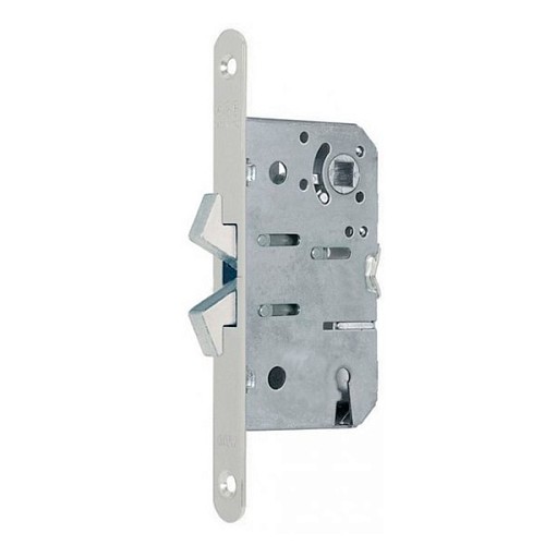 Комплект замка для розсувної системи AGB Scivola-ТТ матовий хром - Фото №2