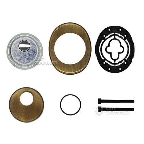 Протектор AZZI FAUSTO F23 ANT з юбкою 25 мм 85х70 бронза - Фото №4