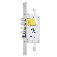Механизм замка MUL-T-LOCK CTFMB1032800A L.O.G. (BS65*85мм) хром полированный без об.планки