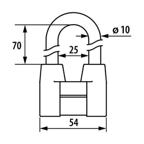 Набор замков ЧАЗ BC24A-01 (9 ключей) (н) - Фото №7