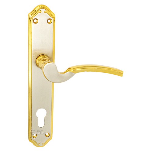 Ручки на планке Perge YALE 85 сатин/золото - Фото №2