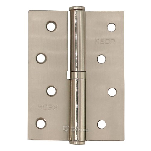 Петля KEDR 100*75 L S левый сатин - Фото №1