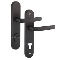 Ручки на планке SIBA HSS Guardian 85 матовый черный