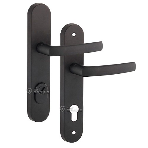 Ручки на планке SIBA HSS Guardian 85 матовый черный - Фото №1