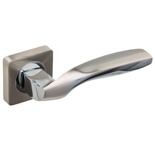 Ручки на розеті GAVROCHE Germanium AL-A1 SN/CP нікель/хром - Фото №2