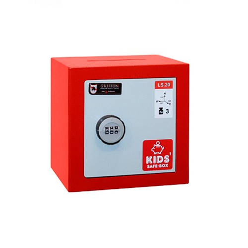 Сейф дитячий GRIFFON LS.20.C KIDS RED - Фото №2