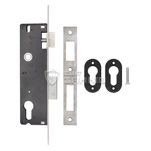 Механизм замка SANTOS 726 (BS35 * 85мм, 22мм) матовый хром - Фото №4