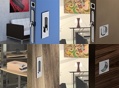 Нові ручки та комплекти замка для розсувних систем VALCOMP