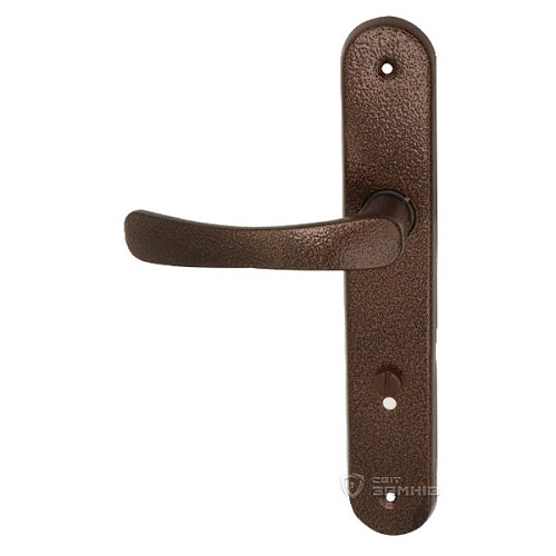 Ручки на планке Кристина 72 WC коричневый - Фото №3