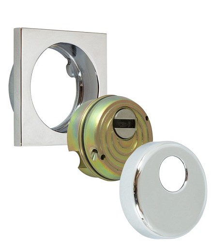 Протектор DISEC MONOLITO SFERIK BD200 25мм хром полированный - Фото №2