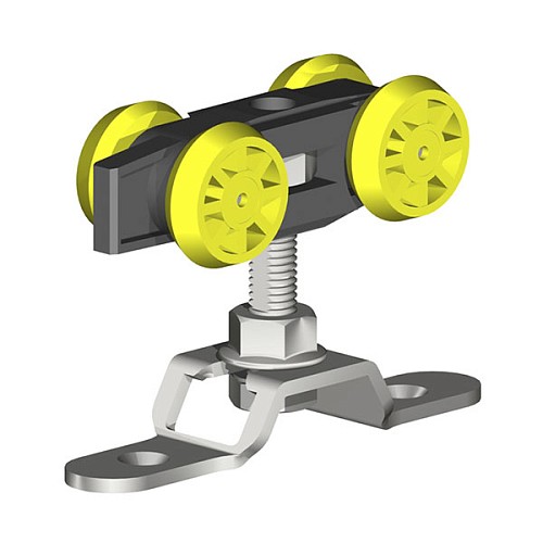 Раздвижная система VALCOMP Herkules HS60 длина 4 м на 2 полотна весом до 60 кг - Фото №6