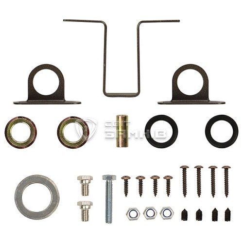 Комплект тяг та фітінгів POTENT для накладних замків серій 1700 - Фото №2