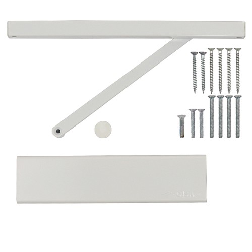 Доводчик CISA D5200.03.0.45 BC SLD до 80 кг FIRE белый - Фото №5