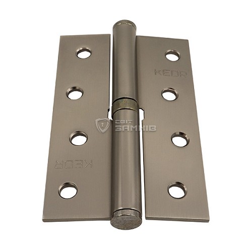 Петля KEDR 100*62 L Graffit левый графит - Фото №2