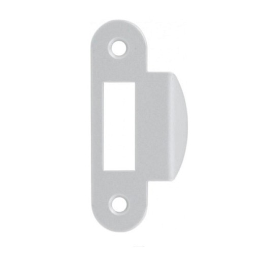 Ответная планка AGB Mediana Evolution с загнутым отбойником сатин - Фото №1