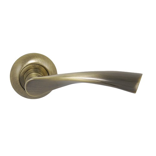 Ручки на розетте SIBA Genoa (R02) античная бронза  - Фото №2