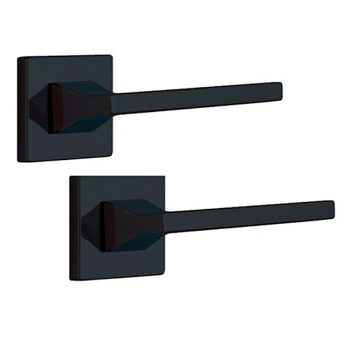 Ручки на розетте ROSTEX Kira H56 черная - Фото №1