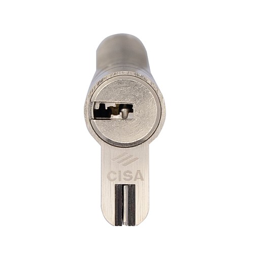 Циліндр CISA AP4 S 90T (45*45T) нікель матовий - Фото №4