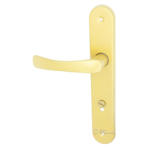 Ручки на планці Крістіна 72 WC золото - Фото №3