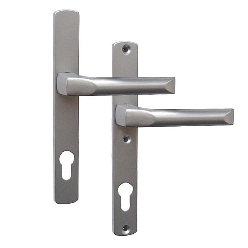 Ручки на планке Укр. 85/28 серый алюминий - Фото №1