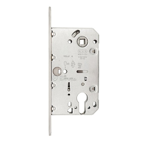 Механізм замка AGB Mediana Polaris PZ магніт (BS50*85мм) матовий хром - Фото №2