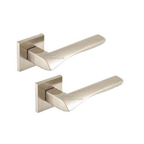 Ручки на розетте MVM/Linde A-2018 (T20-E20) SN матовый никель - Фото №1