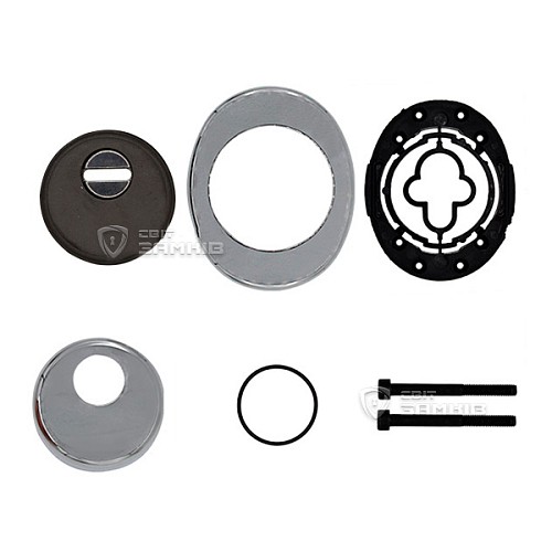 Протектор AZZI FAUSTO F23 Antitubo Widia 25 мм 85х70 хром - Фото №4