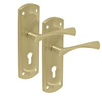 Ручки на планке SIBA Genoa 55 матовое золото