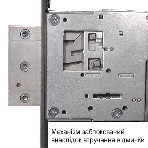 Механизм замка RADLOCK M 281У (BS79мм) длинный ключ - Фото №6