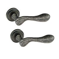 Ручки на розетте FADEX Mira 119V N10 античное железо