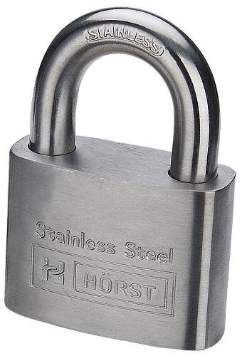 Замок навісний HORST HR-SS1-60D (3 ключа) - Фото №1