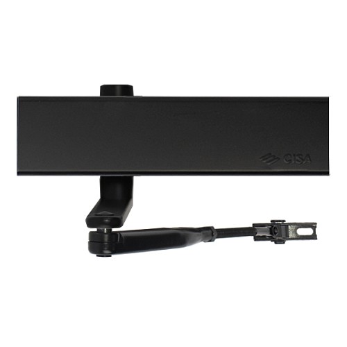 Доводчик CISA C1610.03.0.90 Professional Plus2 BC STD до 80 кг FIRE черный - Фото №2