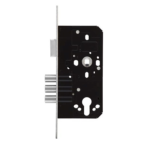 Механизм замка MUL-T-LOCK 972 (BS55*72мм) матовый никель - Фото №2