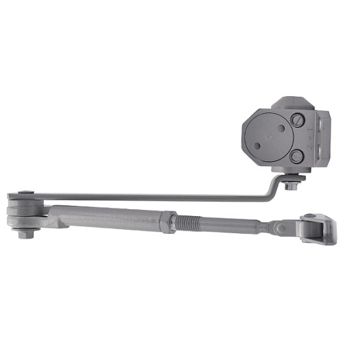 Доводчик CISA 60461.03.0.97 STD HO с фиксацией до 80 кг серый - Фото №2