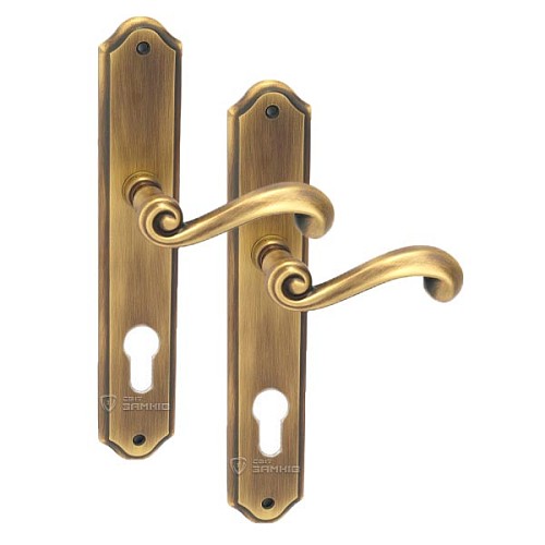 Ручки на планке TUPAI Carla 704-85 бронза матовая - Фото №1