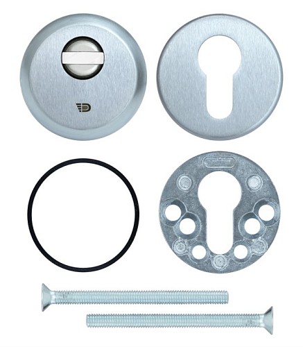 Протектор DISEC BD54 DIN ROUND 13мм хром матовый - Фото №4