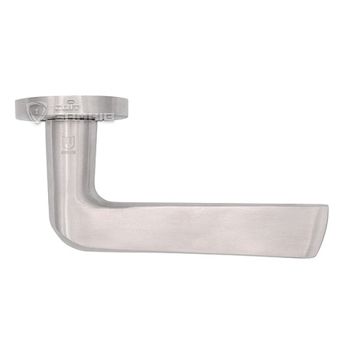 Ручки на розетте SHERLOCK SS 1118 нержавеющая сталь матовая - Фото №5