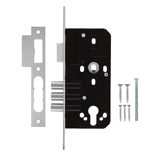 Механизм замка SANTOS 972 (BS50*72мм) матовый хром - Фото №6