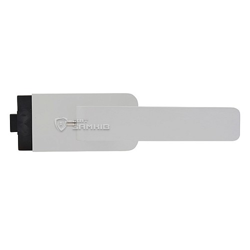 Ручка-заскочка WALA H4S32/SM1OM1 для скляних дверей магнітна з фіксатором B1 срібний - Фото №5