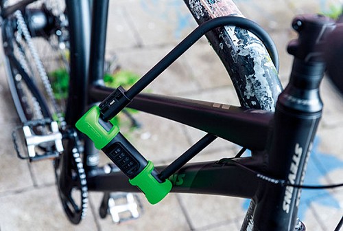 Замок для велосипеда ABUS 410C/170HB230 Ultra Combo SH34 230 мм кодовый Green зеленый - Фото №4