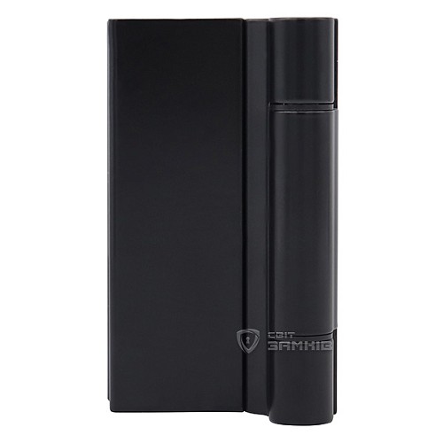 Завіс WALA WTA 8010441X для скляних дверей вузький матовий чорний - Фото №3