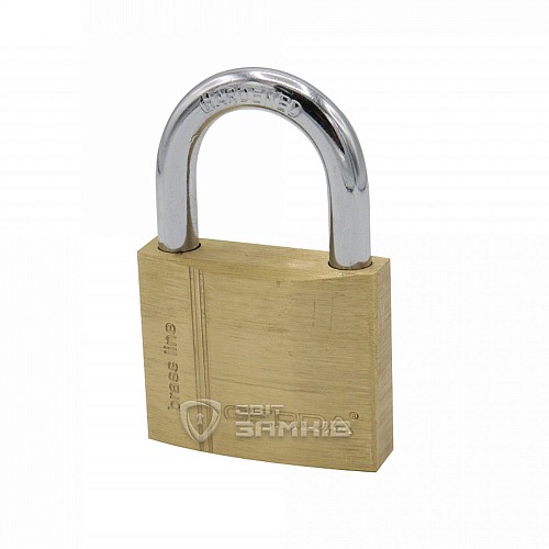 Навесной замок GERDA KMZ5010A S 50 (3 ключа) - Фото №1