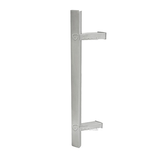 Ручка скоба ABARO Sydney 45° L:600 X:400 W:40*20 мм SS нерж. сталь (половинка) - Фото №1