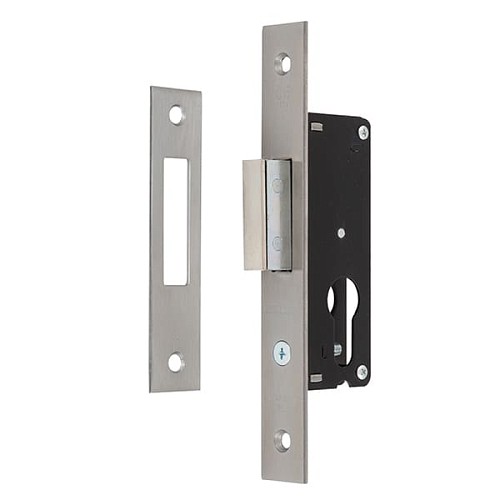 Механизм замка SANTOS 721 (BS25мм, 22мм) матовый хром - Фото №1