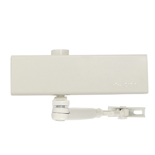 Доводчик CISA C1511.03.0.45 Professional Plus2 STD HO с фиксацией до 80 кг белый - Фото №8