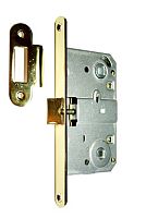 Механизм замка CLASS 410B (BS50*90мм) WC метал.язичок PB полированная латунь